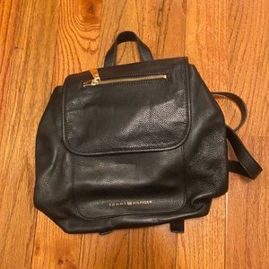 Tommy Hilfiger Leather Backpack